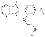 CAS#: 77303-18-5， 2-[4-Methoxy-2-(2-Methylsulfinylethoxy)Phenyl]-1H-Imidazo[4,5-b]Pyridine