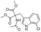 CAS#: 77306-52-6， 2-Acetamindo-2-(7-Chloroindol-3-Ylmethyl)Propanedioic Acid Dimethyl Ester