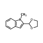 CAS#: 773095-30-0， 2-(1,3-Dioxolan-2-yl)-1-methyl-1H-indole