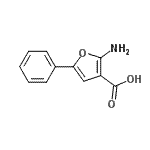 CAS#: 773108-73-9， 2-Amino-5-phenyl-3-furoic acid