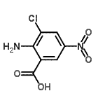 CAS#: 773109-32-3， 2-Amino-3-chloro-5-nitrobenzoic acid