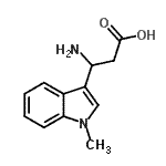 CAS#: 773124-24-6， 3-amino-3-(1-methylindol-3-yl)propanoic acid