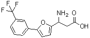 CAS#: 773125-92-1， 3-amino-3-[5-[3-(trifluoromethyl)phenyl]-2-furyl]propanoic acid