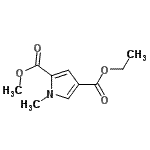 CAS#: 773138-57-1， 4-Ethyl 2-methyl 1-methyl-1H-pyrrole-2,4-dicarboxylate