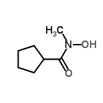 CAS#: 77318-00-4， N-Hydroxy-N-methylcyclopentanecarboxamide