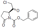 CAS 登录号:77319-02-9, (2S)-2-(2-氯乙酰基)-5-氧代吡咯烷-1-羧酸苯甲酯