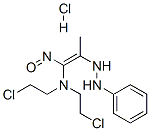CAS 登录号:77337-91-8, (E)-N,N-二(2-氯乙基)-1-亚硝基-2-(2-苯基肼基)丙-1-烯-1-胺盐酸盐