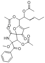 CAS#: 77353-57-2， Triacetylpseurotin A
