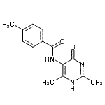 CAS#: 773834-81-4， N-(2,6-Dimethyl-4-oxo-1,4-dihydro-5-pyrimidinyl)-4-methylbenzamide