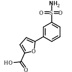 CAS#: 773869-38-8， 5-(3-Sulfamoylphenyl)-2-furoic acid