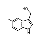 CAS#: 773869-43-5， (5-Fluoro-1H-indol-3-yl)methanol
