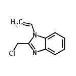 CAS#: 77416-96-7， 2-(Chloromethyl)-1-vinyl-1H-benzimidazole