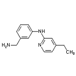 CAS#: 774165-83-2， N-[3-(Aminomethyl)phenyl]-4-ethyl-2-pyridinamine