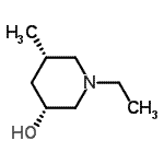 CAS#: 774482-72-3， (3R,5S)-1-Ethyl-5-methyl-3-piperidinol