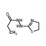 CAS#: 774485-75-5， N'-(4,5-Dihydro-1,3-thiazol-2-yl)propanehydrazide