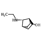 CAS#: 774576-99-7， (1R,2R,4R,7S)-7-(Ethylamino)bicyclo[2.2.1]heptan-2-ol