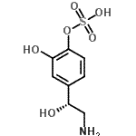 CAS#: 77469-51-3， 4-[(1R)-2-Amino-1-hydroxyethyl]-2-hydroxyphenyl hydrogen sulfate