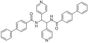 CAS#: 77502-39-7， 4-Phenyl-N-[2-[(4-Phenylbenzoyl)Amino]-1,2-Di(Pyridin-4-Yl)Ethyl]Benzamide