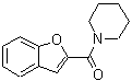 CAS 登录号：77509-75-2， 1-苯并呋喃-2-基(1-哌啶基)甲酮