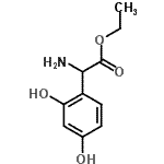 CAS#: 775222-81-6， Ethyl amino(2,4-dihydroxyphenyl)acetate