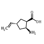 CAS#: 775281-89-5， (1R,2S,4R)-2-Amino-4-vinylcyclopentanecarboxylic acid