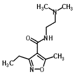 CAS#: 775300-37-3， N-[2-(Dimethylamino)ethyl]-3-ethyl-5-methyl-1,2-oxazole-4-carboxamide