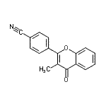 CAS#: 775315-38-3， 4-(3-Methyl-4-oxo-4H-chromen-2-yl)benzonitrile