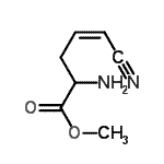 CAS#: 775550-84-0， Methyl (4Z)-2-amino-5-cyano-4-pentenoate
