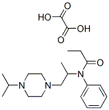 CAS#: 77562-96-0， N-(1-Methyl-2-(4-isopropylpiperazino)ethyl)propionanilide oxalate hydrate (2:4:1)