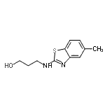 CAS#: 77595-12-1， 3-[(5-Methyl-1,3-benzothiazol-2-yl)amino]-1-propanol