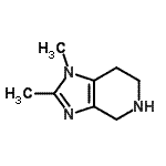 CAS#: 776250-13-6， 1,2-Dimethyl-4,5,6,7-tetrahydro-1H-imidazo[4,5-c]pyridine