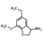 CAS#: 776277-39-5， 5,7-Dimethoxy-2,3-dihydro-1-benzofuran-3-amine