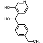 CAS#: 776317-39-6， 4-[(4-Ethylphenyl)(hydroxy)methyl]-3-pyridinol