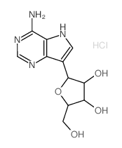 CAS#: 77691-03-3， 2-(4-Amino-5H-Pyrrolo[5,4-e]Pyrimidin-7-Yl)-5-(Hydroxymethyl)Oxolane-3,4-Diol Hydrochloride