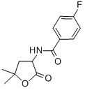 CAS#: 77694-31-6， N-(5,5-Dimethyl-2-Oxooxolan-3-Yl)-4-Fluorobenzamide