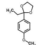 CAS#: 777063-45-3， 2-Ethyl-2-(4-methoxyphenyl)-1,3-dioxolane