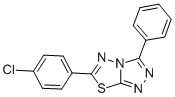 CAS#: 77712-56-2， 6-(4-Chlorophenyl)-3-Phenyl-[1,2,4]Triazolo[3,4-b][1,3,4]Thiadiazole