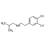 CAS#: 777800-41-6， 4-[2-(Isobutylamino)ethyl]-1,2-benzenediol
