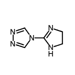 CAS#: 777820-68-5， 4-(4,5-Dihydro-1H-imidazol-2-yl)-4H-1,2,4-triazole