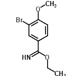 CAS#: 777828-03-2， Ethyl 3-bromo-4-methoxybenzenecarboximidate