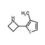 CAS#: 777887-41-9， 2-(3-Methyl-2-thienyl)azetidine