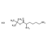 structure of CAS# 77835-31-5, 2-Methyl-2-propanyl lysinate hydrochloride (1:1);2-Methyl-2-propanyl lysinate hydrochloride (1:1);2-Methyl-2-propanyllysinathydrochlorid (1:1);BOC-1,5-DIAMINOPENTANE HYDROCHLORIDE
