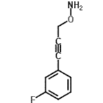 CAS#: 778549-42-1， 1-[3-(Aminooxy)-1-propyn-1-yl]-3-fluorobenzene