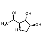 CAS#: 778561-25-4， (2S,3S,4R)-2-[(1R)-1-Hydroxyethyl]-3,4-pyrrolidinediol