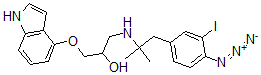 CAS#: 77890-09-6， 1-[[1-(4-Azido-3-Iodophenyl)-2-Methylpropan-2-Yl]Amino]-3-(1H-Indol-4-Yloxy)Propan-2-Ol