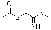 CAS#: 779274-62-3， S-[2-(Dimethylamino)-2-iminoethyl] ethanethioate