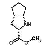 CAS#: 779293-26-4， Methyl (2S,3aS,6aS)-octahydrocyclopenta[b]pyrrole-2-carboxylate