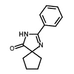 CAS#: 779309-80-7， 2-Phenyl-1,3-diazaspiro[4.4]non-1-en-4-one
