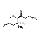 CAS#: 779333-47-0， Ethyl (2R,5R)-3,3,5-trimethyl-1,4-dioxane-2-carboxylate