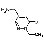 CAS#: 779353-74-1， 5-(aminomethyl)-2-ethyl-pyridazin-3-one